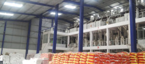 Food Processing Unit at Raichur  Area: 40000 Sq. Ft.